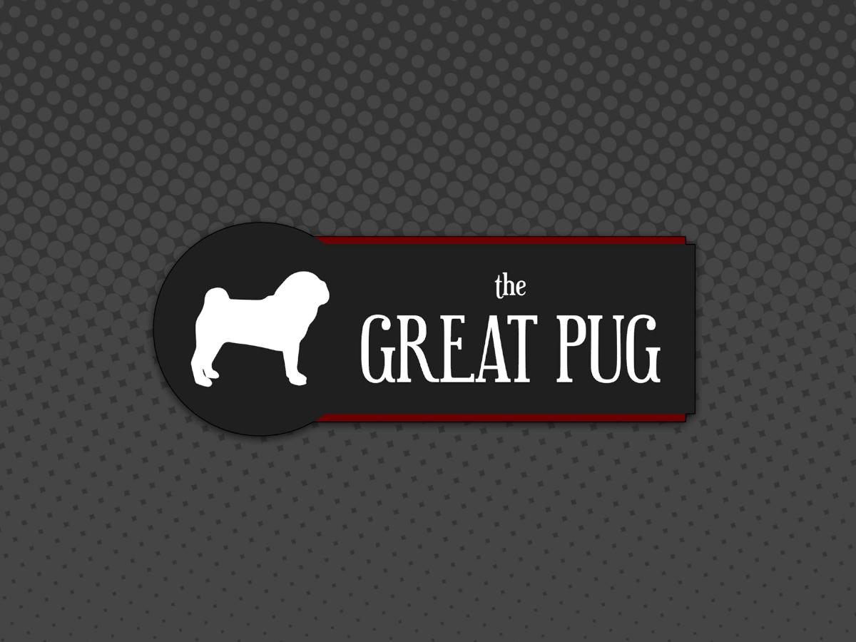 The Great Pug logo